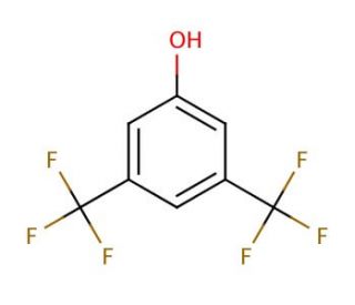 3,5-Bis(trifluoromethyl)phenol (CAS 349-58-6) - chemical structure image
