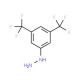 3,5-Bis(trifluoromethyl)phenylhydrazine (CAS 886-35-1) - chemical structure image