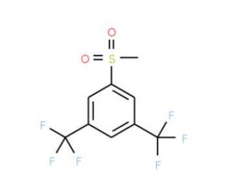3,5-Bis(trifluoromethyl)phenylmethylsulfone - chemical structure image