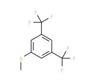 3,5-Bis(trifluoromethyl)thioanisole (CAS 685892-24-4) - chemical structure image