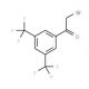 3,5-Bistrifluoromethyl-phenacyl bromide (CAS 131805-94-2) - chemical structure image