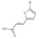 3-(5-Bromo-furan-2-yl)-acrylic acid - chemical structure image