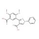 3-(5-carboxy-2,4-dimethoxyphenyl)-1-phenyl-1H-pyrazole-4-carboxylic acid - chemical structure image