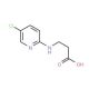 3-(5-Chloro-pyridin-2-ylamino)-propionic acid - chemical structure image