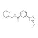 3-[5-(Chloromethyl)-1,2,4-oxadiazol-3-yl]-N-(pyridin-2-ylmethyl)benzamide - chemical structure image