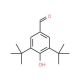 3,5-Di-tert-butyl-4-hydroxybenzaldehyde (CAS 1620-98-0) - chemical structure image