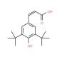 3,5-Di-tert-butyl-4-hydroxycinnamic acid (CAS 22014-01-3) - chemical structure image