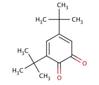 3,5-Di-tert-butyl-o-benzoquinone (CAS 3383-21-9) - chemical structure image