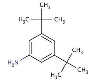 3,5-Di-tert-butylaniline (CAS 2380-36-1) - chemical structure image