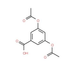 3,5-Diacetoxybenzoic acid (CAS 35354-29-1) - chemical structure image