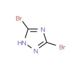 3,5-Dibromo-1H-1,2,4-triazole (CAS 7411-23-6) - chemical structure image