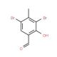 3,5-Dibromo-2-hydroxy-4-methyl-benzaldehyde - chemical structure image