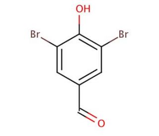 3,5-Dibromo-4-hydroxybenzaldehyde (CAS 2973-77-5) - chemical structure image