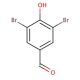 3,5-Dibromo-4-hydroxybenzaldehyde (CAS 2973-77-5) - chemical structure image