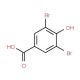 3,5-Dibromo-4-hydroxybenzoic acid (CAS 3337-62-0) - chemical structure image