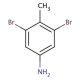 3,5-Dibromo-4-methylaniline (CAS 13194-73-5) - chemical structure image