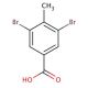 3,5-Dibromo-4-methylbenzoic acid - chemical structure image