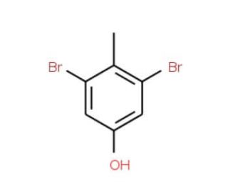 3,5-Dibromo-4-methylphenol (CAS 13979-81-2) - chemical structure image