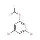 3,5-Dibromo-(difluoromethoxy)benzene - chemical structure image