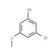 3,5-Dibromoanisole (CAS 74137-36-3) - chemical structure image