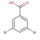 3,5-Dibromobenzoic acid (CAS 618-58-6) - chemical structure image