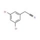3,5-Dibromobenzyl cyanide (CAS 188347-48-0) - chemical structure image
