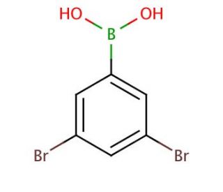 3,5-Dibromophenylboronic acid (CAS 117695-55-3) - chemical structure image