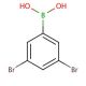3,5-Dibromophenylboronic acid (CAS 117695-55-3) - chemical structure image