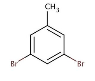 3,5-Dibromotoluene (CAS 1611-92-3) - chemical structure image
