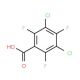 3,5-Dichloro-2,4,6-trifluorobenzoic acid (CAS 13656-36-5) - chemical structure image