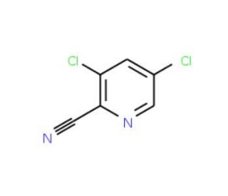 3,5-Dichloro-2-cyanopyridine (CAS 85331-33-5) - chemical structure image