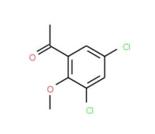 3,5-Dichloro-2-methoxyacetophenone - chemical structure image