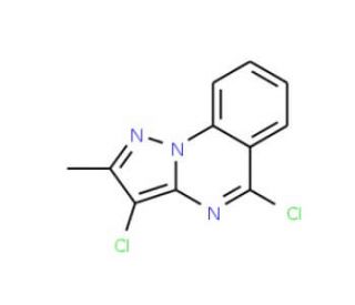 3,5-dichloro-2-methylpyrazolo[1,5-a]quinazoline - chemical structure image