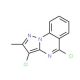 3,5-dichloro-2-methylpyrazolo[1,5-a]quinazoline - chemical structure image