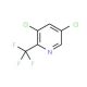 3,5-Dichloro-2-(trifluoromethyl)pyridine (CAS 7655-72-3) - chemical structure image