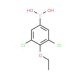 3,5-Dichloro-4-ethoxyphenylboronic acid (CAS 1107604-10-3) - chemical structure image