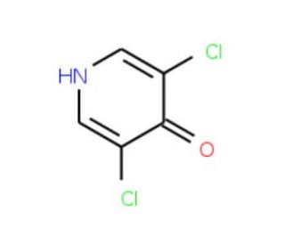 3,5-Dichloro-4-hydroxypyridine (CAS 17228-71-6) - chemical structure image
