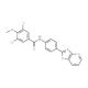 3,5-Dichloro-4-methoxy-N-(4-oxazolo[4,5-b]-pyridin-2-yl-phenyl)-benzamide - chemical structure image
