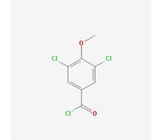 3,5-Dichloro-4-methoxybenzoyl chloride (CAS 29568-76-1) - chemical structure image