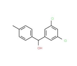3,5-Dichloro-4&prime;-methylbenzhydrol - chemical structure image