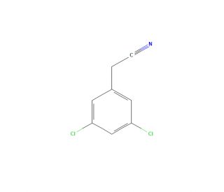 (3,5-Dichloro-phenyl)-acetonitrile (CAS 52516-37-7) - chemical structure image