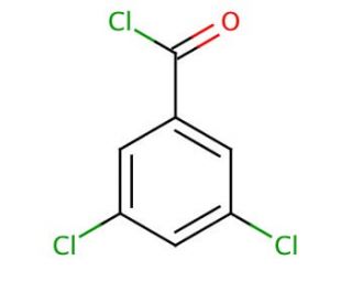 3,5-Dichlorobenzoyl chloride (CAS 2905-62-6) - chemical structure image