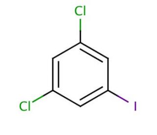 3,5-Dichloroiodobenzene (CAS 3032-81-3) - chemical structure image