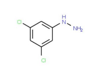 3,5-Dichlorophenylhydrazine (CAS 39943-56-1) - chemical structure image