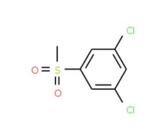 3,5-Dichlorophenylmethylsulfone (CAS 22821-89-2) - chemical structure image