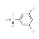 3,5-Dichlorophenylmethylsulfone (CAS 22821-89-2) - chemical structure image