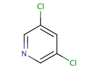 3,5-Dichloropyridine (CAS 2457-47-8) - chemical structure image