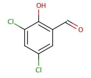 3,5-Dichlorosalicylaldehyde (CAS 90-60-8) - chemical structure image