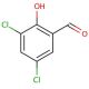 3,5-Dichlorosalicylaldehyde (CAS 90-60-8) - chemical structure image