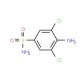 3,5-Dichlorosulfanilamide (CAS 22134-75-4) - chemical structure image
